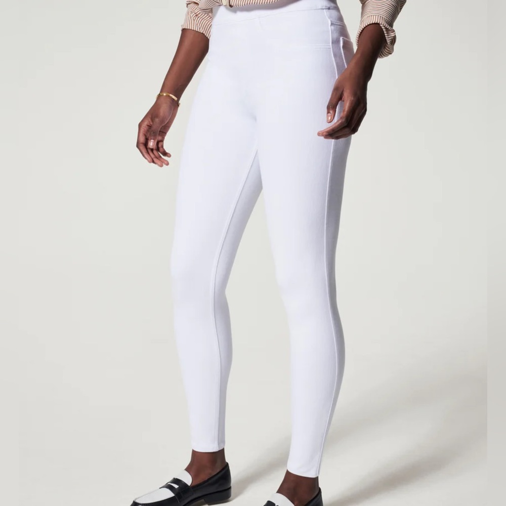 Jean-ish® Ankle Leggings by SPANX in white